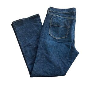Old Navy The Sweetheart Blue Jeans •‎ Size 18 Long • Mid Rise Bootcut Wide Leg